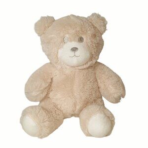 Kidgets Beige Teddy Bear Baby Lovey Plush Stuffed Toy 9"